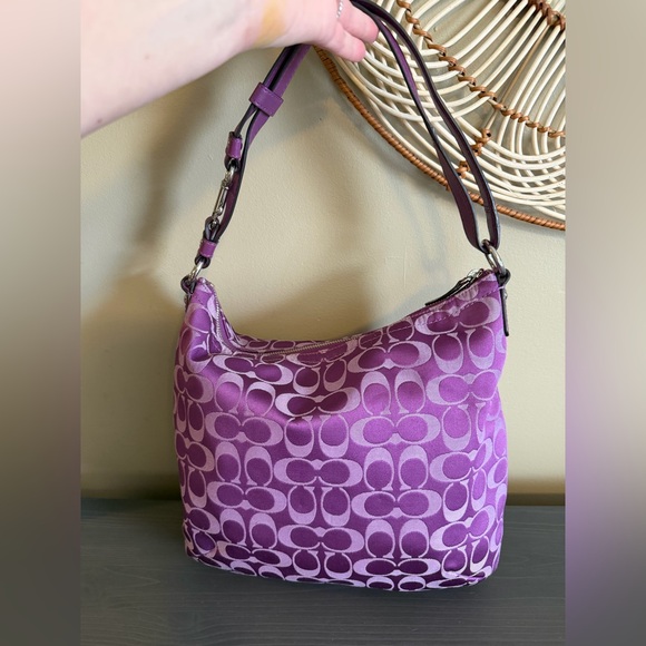 Coach Penelope Signature Sateen Convertible Shoulder Bag - Picture 5 of 12